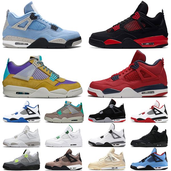 fashion jumpman 4 4s basketball shoes for women men university blue taupe haze red thunder white oreo mens trainers sports sneakers
fashion jumpman 4 4s basketball shoes for women men university blue taupe haze red thunder white oreo mens trainers sports sneakers