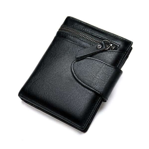 wallets luxury designer mens wallet genuine leather short holders hasp vintage male purse coin pouch multi-functional cards clip, Red;black
wallets luxury designer mens wallet genuine leather short holders hasp vintage male purse coin pouch multi-functional cards clip, Red;black