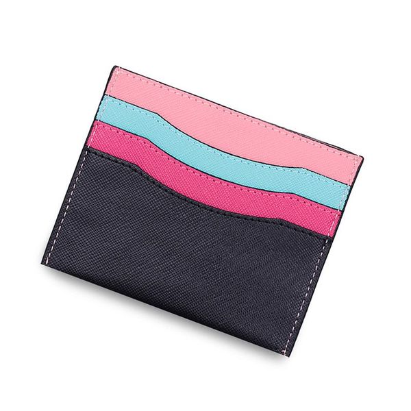 card holders women rainbow color slim wallet multifunction minimalism holder cover lovely mini girls fashion purse, Brown;gray
card holders women rainbow color slim wallet multifunction minimalism holder cover lovely mini girls fashion purse, Brown;gray