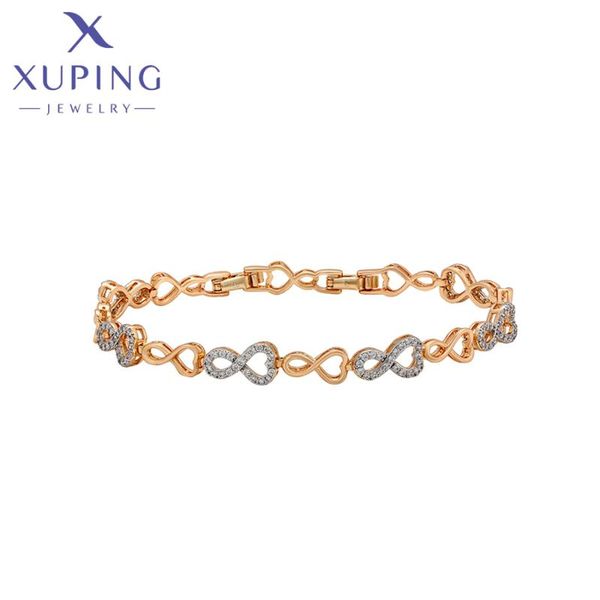 link, chain xuping jewelry fashion luxury arrival elegant gold color women chritsmas bracelets a00767628, Black
link, chain xuping jewelry fashion luxury arrival elegant gold color women chritsmas bracelets a00767628, Black