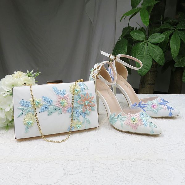 2021 new summer mint green flower wedding shoes matching bags high heels toe strap party shoe and set ydv1, Black
2021 new summer mint green flower wedding shoes matching bags high heels toe strap party shoe and set ydv1, Black
