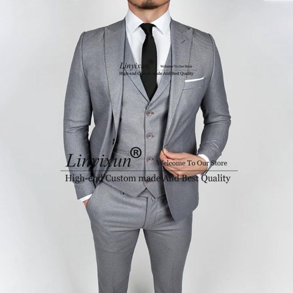 men's suits & blazers fashion grey mens slim fit wedding groom tuxedo casual business blazer 3 piece set jacket vest pants terno mascul, White;black
men's suits & blazers fashion grey mens slim fit wedding groom tuxedo casual business blazer 3 piece set jacket vest pants terno mascul, White;black