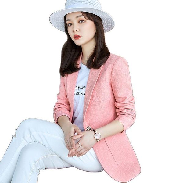 women's suits & blazers korean autumn sports jacket women's oversized clothing plaid office spring, White;black
women's suits & blazers korean autumn sports jacket women's oversized clothing plaid office spring, White;black
