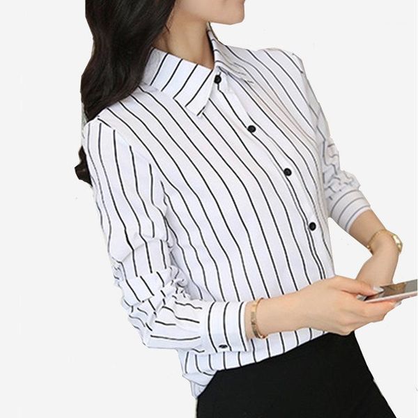 women's blouses & shirts biboyamall women blouse white 2021 casual long sleeve ol work stripe print turn-down collar femme blusa
women's blouses & shirts biboyamall women blouse white 2021 casual long sleeve ol work stripe print turn-down collar femme blusa