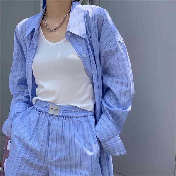 women's tracksuits hzirip lazy mujer chic style striped suits elegant shirts elastic waistline casual office women women's shorts, Gray
women's tracksuits hzirip lazy mujer chic style striped suits elegant shirts elastic waistline casual office women women's shorts, Gray