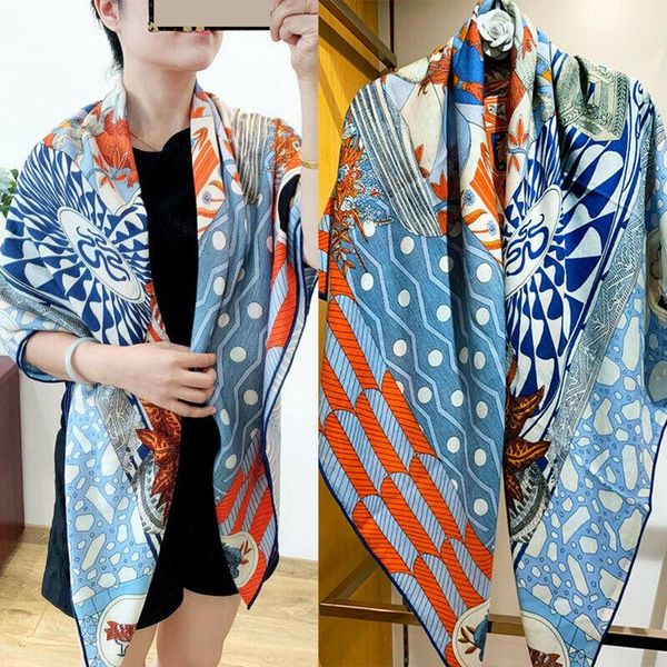 scarves luxury 70% cashmere 30% silk scarf fashion thin shawl aztec ethnic tribal style women & animal print stole foulard 135*135cm, Blue;gray
scarves luxury 70% cashmere 30% silk scarf fashion thin shawl aztec ethnic tribal style women & animal print stole foulard 135*135cm, Blue;gray