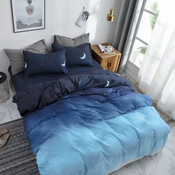 starry night sky bedding sets moon and star pattern gradient color duvet cover set bed sheet pillowcases for boys multi size c0223
starry night sky bedding sets moon and star pattern gradient color duvet cover set bed sheet pillowcases for boys multi size c0223