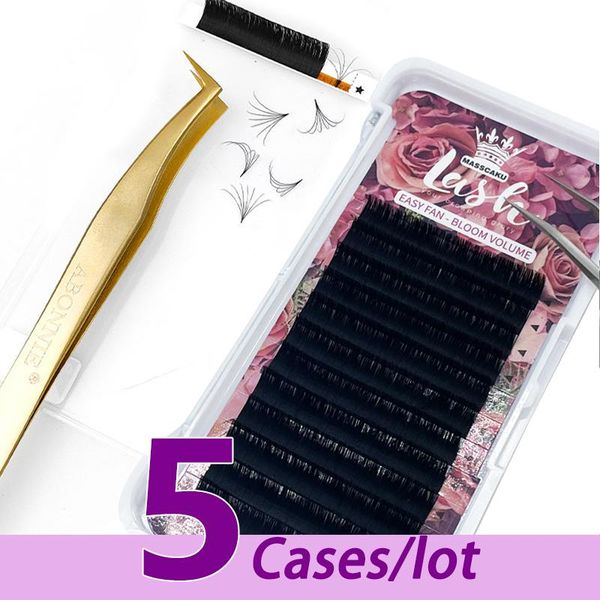 false eyelashes 5pcs/lot 2021 matte easy fan lashes premade volume1s blooming fans customized private label for salon
false eyelashes 5pcs/lot 2021 matte easy fan lashes premade volume1s blooming fans customized private label for salon