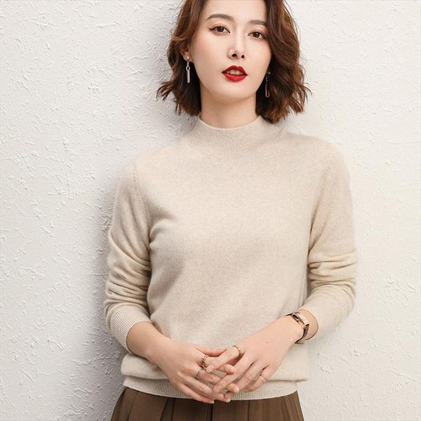 womens clothes knitting solid women sweaters pullovers shirt half high collar long sleeve loose casual velvet warm, White;black
womens clothes knitting solid women sweaters pullovers shirt half high collar long sleeve loose casual velvet warm, White;black