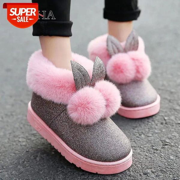 women winter boots 2021 new lovely rabbit ears soft home boots women warm plush winter shoes woman snow ankle women shoes #z92d, Black
women winter boots 2021 new lovely rabbit ears soft home boots women warm plush winter shoes woman snow ankle women shoes #z92d, Black