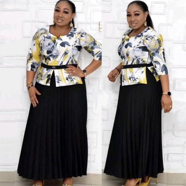 2021 dashiki print african dresses for women plus size 3/4 sleeve pleated maxi dress new african design patchwork party vestidos, Red
2021 dashiki print african dresses for women plus size 3/4 sleeve pleated maxi dress new african design patchwork party vestidos, Red