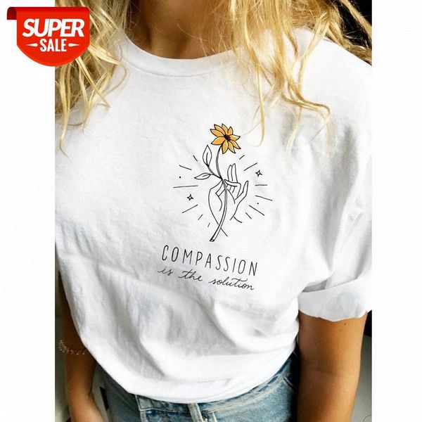 sunfiz yf compassion is the solution sunflower colored pocket t-shirt fashion summer inspirational tee women graphic slogan tees #ug9n, White
sunfiz yf compassion is the solution sunflower colored pocket t-shirt fashion summer inspirational tee women graphic slogan tees #ug9n, White