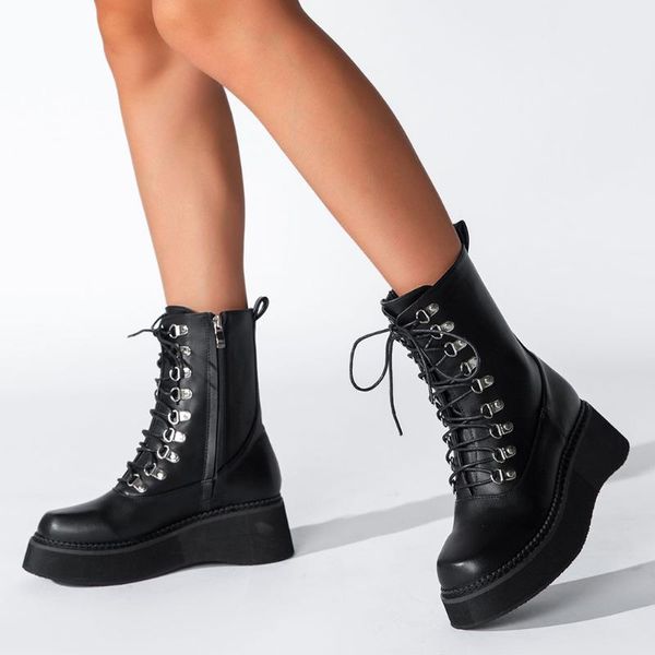 boots female motorcycle for women autumn lace up ankle fashion brand 2021 women's shoes goth high, Black
boots female motorcycle for women autumn lace up ankle fashion brand 2021 women's shoes goth high, Black