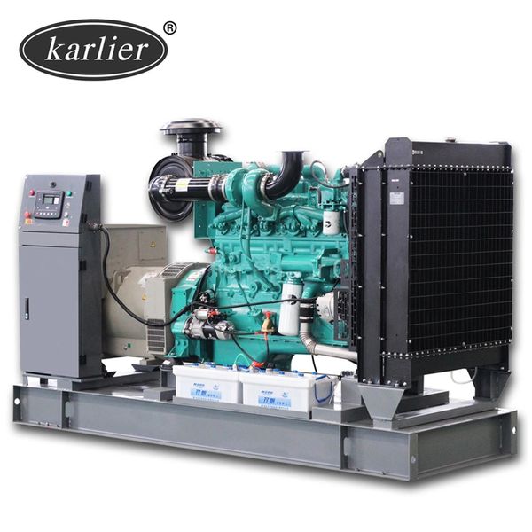500kva diesel generator permanent magnet and refrigeration generator set with 24hours double wall base fuel tank
