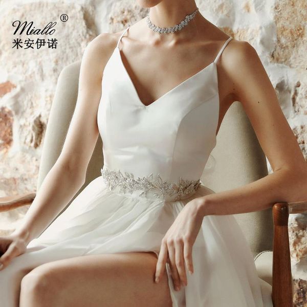 wedding sashes sliver rhinestones crystal belt for prom dress pink ribbon satin bridal sash women accessories s020, White
wedding sashes sliver rhinestones crystal belt for prom dress pink ribbon satin bridal sash women accessories s020, White