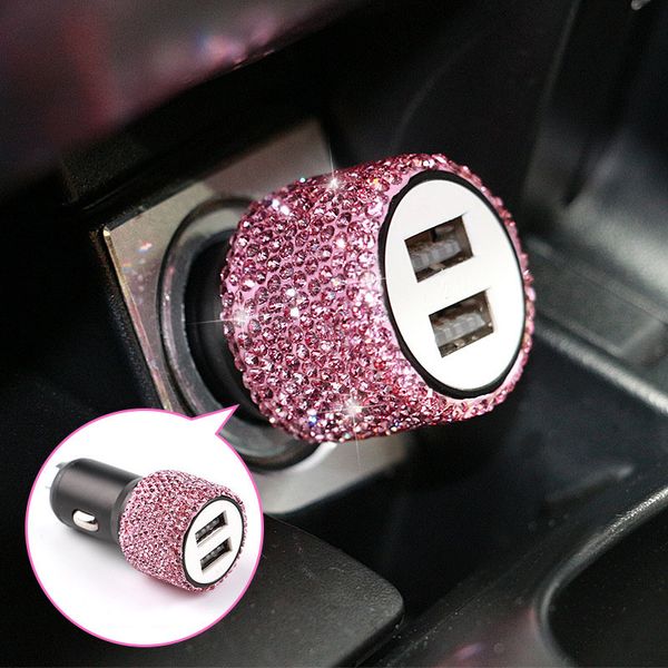 mini bling diamond metal double dual usb car chargers charging aluminum alloy + abs charger 5 colors
mini bling diamond metal double dual usb car chargers charging aluminum alloy + abs charger 5 colors