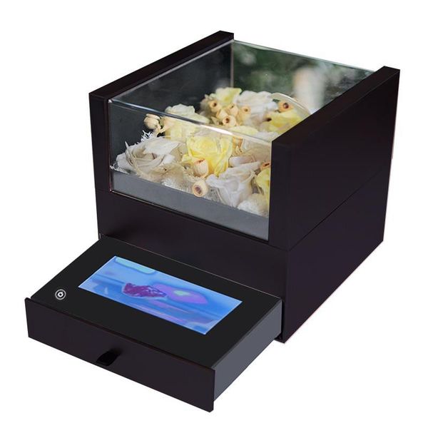 gift wrap transparent luxury greeting card flower wedding light control lcd video box display
gift wrap transparent luxury greeting card flower wedding light control lcd video box display