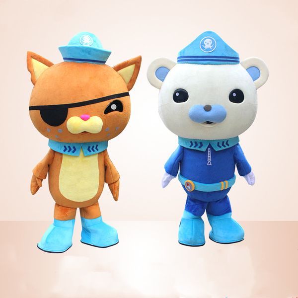 mascot costumes lively octonauts movie captain barnacles & kwazii polar bear police mascot costumes size, Red;yellow
mascot costumes lively octonauts movie captain barnacles & kwazii polar bear police mascot costumes size, Red;yellow