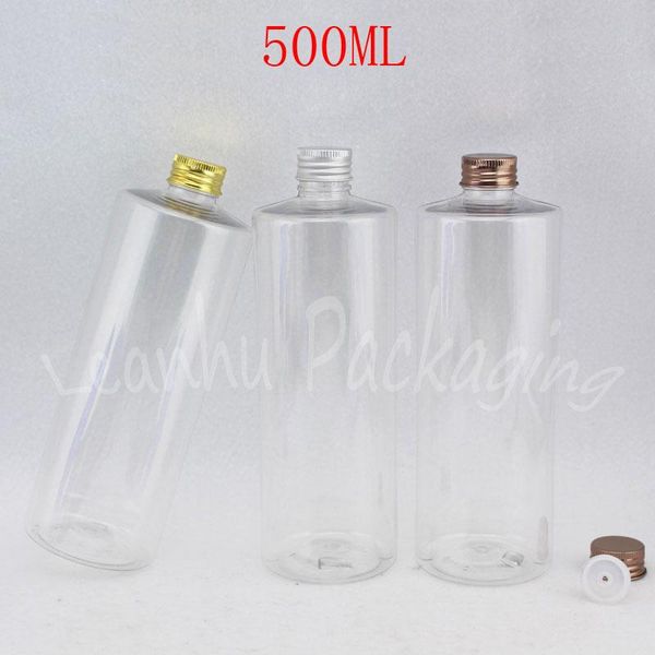 500ml transparent plastic bottle aluminum screw cap , 500cc empty cosmetic container , shampoo / lotion packaging bottle
500ml transparent plastic bottle aluminum screw cap , 500cc empty cosmetic container , shampoo / lotion packaging bottle