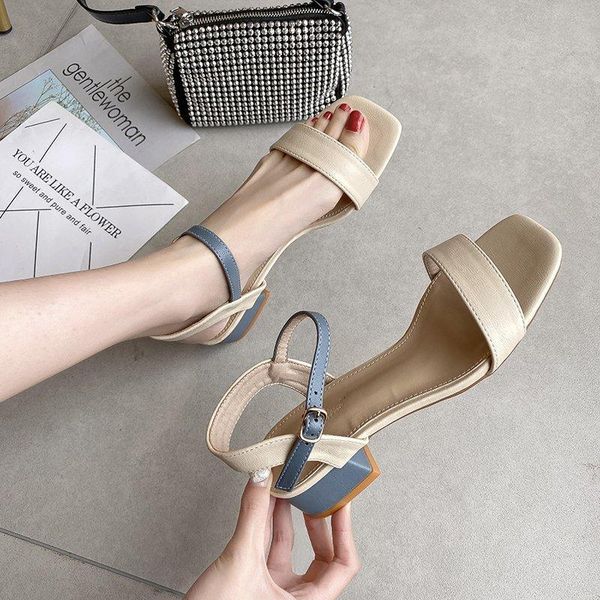 sandals women's summer 2021 korean version of the wild mid-heel thick with a word buckle fairy style roman shoes, Black
sandals women's summer 2021 korean version of the wild mid-heel thick with a word buckle fairy style roman shoes, Black