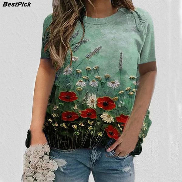 women's t-shirt 2021 tie dye 3d floral print women t shirts casual short sleeve loose plus size fashion street ladies o neck summer te, White
women's t-shirt 2021 tie dye 3d floral print women t shirts casual short sleeve loose plus size fashion street ladies o neck summer te, White