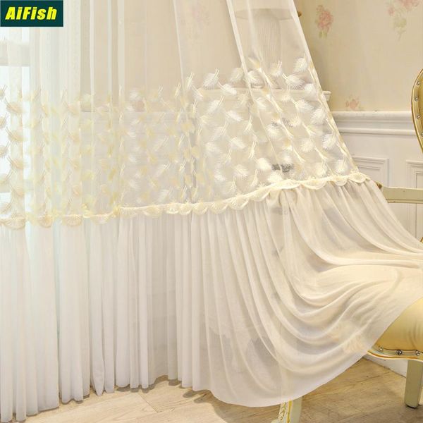 luxury feather embroidered tulle curtains window screens for living room pink romantic lace balcony gauze decoration cortinas 35
luxury feather embroidered tulle curtains window screens for living room pink romantic lace balcony gauze decoration cortinas 35