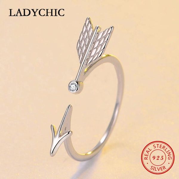 cluster rings ladychic authentic 925 sterling silver cupid arrows adjustable ring personality open for lover jewelry gifts lrs1007, Golden;silver
cluster rings ladychic authentic 925 sterling silver cupid arrows adjustable ring personality open for lover jewelry gifts lrs1007, Golden;silver