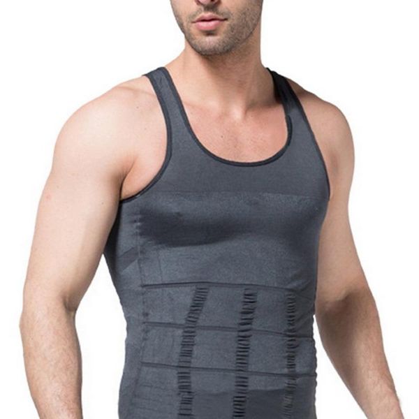 men's body shapers 2021 men shaper tight skinny tummy waist trainer posture shirt elastic abdomen tank shape vests slimming boobs gym v, Black;brown
men's body shapers 2021 men shaper tight skinny tummy waist trainer posture shirt elastic abdomen tank shape vests slimming boobs gym v, Black;brown