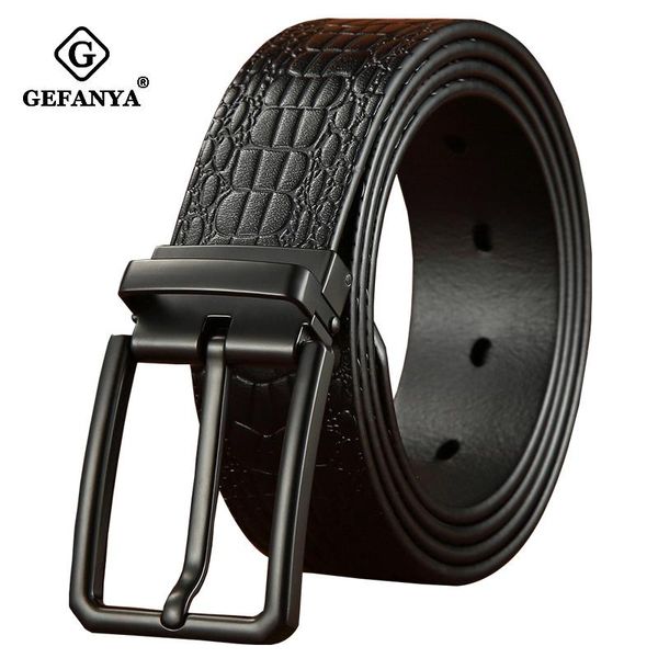 belts fashion cowhide genuine leather belt men pin buckle strap for luxury male jeans pants accessories, Black;brown
belts fashion cowhide genuine leather belt men pin buckle strap for luxury male jeans pants accessories, Black;brown