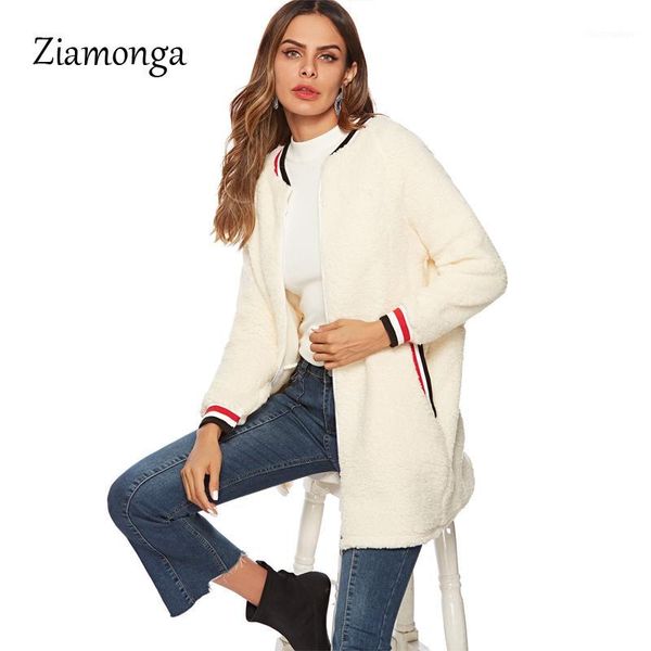 women's wool & blends ziamonga casual women coat 2021 autumn winter fashion lapel long sleeved loose female trench, Black
women's wool & blends ziamonga casual women coat 2021 autumn winter fashion lapel long sleeved loose female trench, Black