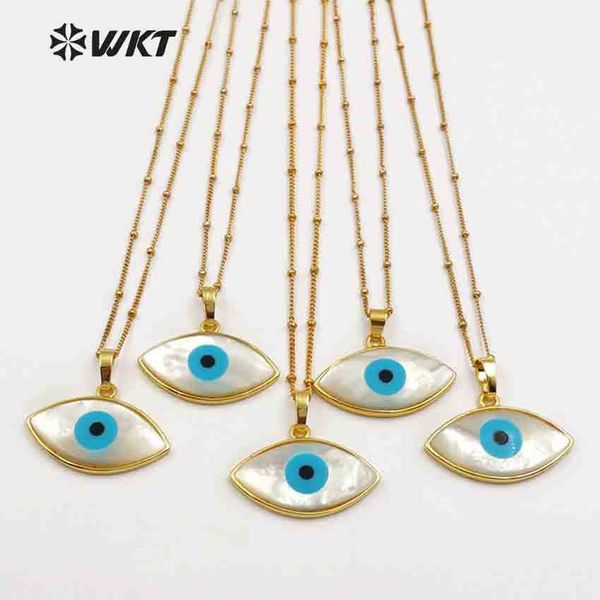 wt-jn047 natural white shell evil eye pendant with gold bezel women dainty shell jewelry bohe 18'' inch gold layer necklace x0707, Silver
wt-jn047 natural white shell evil eye pendant with gold bezel women dainty shell jewelry bohe 18'' inch gold layer necklace x0707, Silver