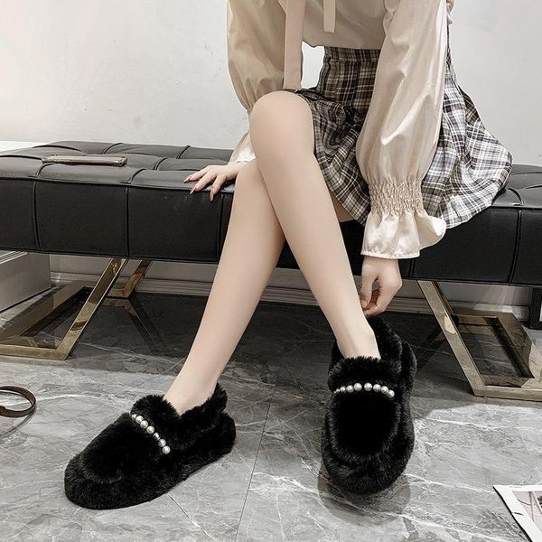 slippers autumn crystal pearl casual shoes fur loafers round toe women woman 2021 shallow mouth female footwear moccasins plus size, Black
slippers autumn crystal pearl casual shoes fur loafers round toe women woman 2021 shallow mouth female footwear moccasins plus size, Black