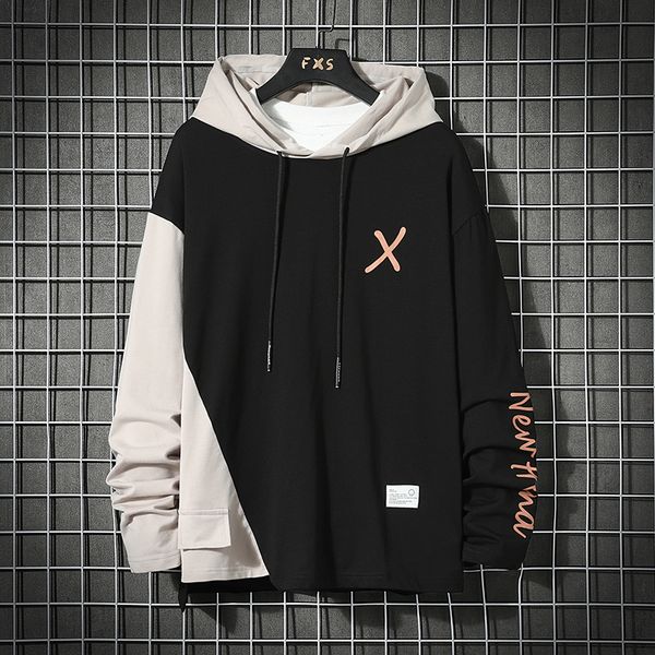 japan style casual o-neck 2021 spring autumn striped hoodie sweatshirt men's thick fleece hip hop high streetwear clothes, Black
japan style casual o-neck 2021 spring autumn striped hoodie sweatshirt men's thick fleece hip hop high streetwear clothes, Black