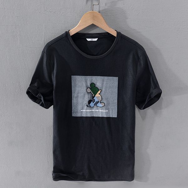 2021 new summer black round neck shirt brand fashion t shirts for men casual solid tshirt mens overhemd camiseta nf3l, White;black
2021 new summer black round neck shirt brand fashion t shirts for men casual solid tshirt mens overhemd camiseta nf3l, White;black