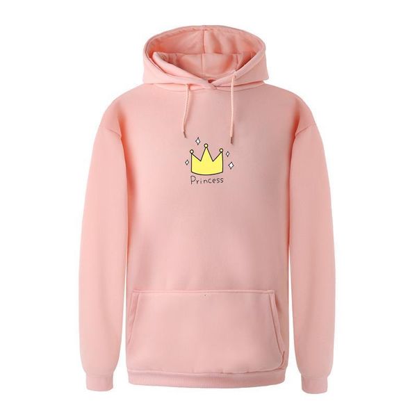women hoodies princess crown printed fall winter fleece thick harajuku hooded casual fashion sweatshirt plus size m-3xl, Black
women hoodies princess crown printed fall winter fleece thick harajuku hooded casual fashion sweatshirt plus size m-3xl, Black