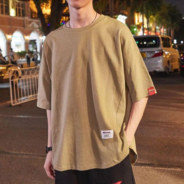 men's t-shirts korean fashion mens t shirts crew neck short sleeve white tee label ornament normcore minimalist cotton material sports, White;black
men's t-shirts korean fashion mens t shirts crew neck short sleeve white tee label ornament normcore minimalist cotton material sports, White;black