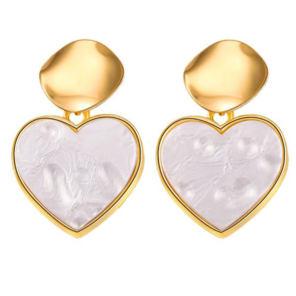 dangle & chandelier 2021 women drop earrings simple metallic gold outer ring irregular shape love acrylic ladies superb pendientes, Silver
dangle & chandelier 2021 women drop earrings simple metallic gold outer ring irregular shape love acrylic ladies superb pendientes, Silver