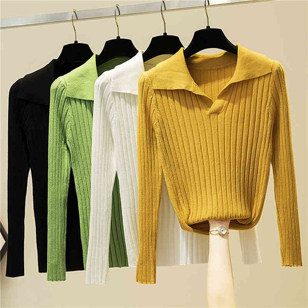 women's sweaters female knitted shintime sweater with long sleeve, turtleneck jumper turned down, solid color, spring 7eah, White;black
women's sweaters female knitted shintime sweater with long sleeve, turtleneck jumper turned down, solid color, spring 7eah, White;black