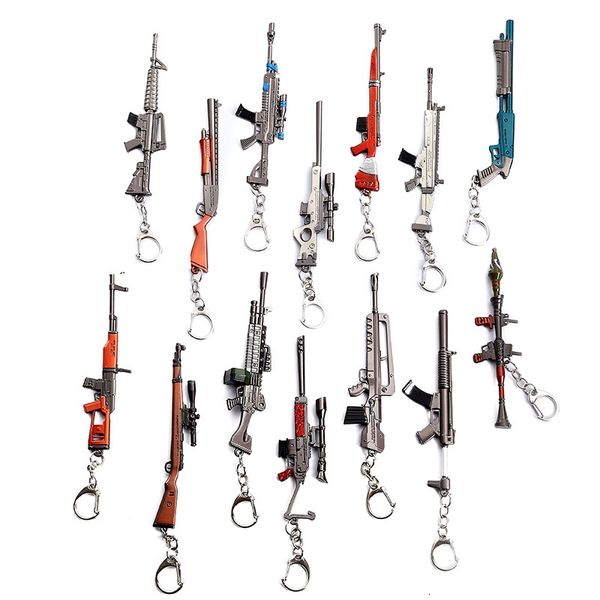 keychains peace elite peripheral key chain awmakm98k weapon model pendant skin chicken eating game 12cm, Silver
keychains peace elite peripheral key chain awmakm98k weapon model pendant skin chicken eating game 12cm, Silver