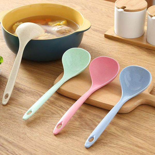 spoons 1pcs tableware wheat straw soup spoon meal dinner scoops rice ladle long handle kitchen supplies cooking tool 4 colors
spoons 1pcs tableware wheat straw soup spoon meal dinner scoops rice ladle long handle kitchen supplies cooking tool 4 colors