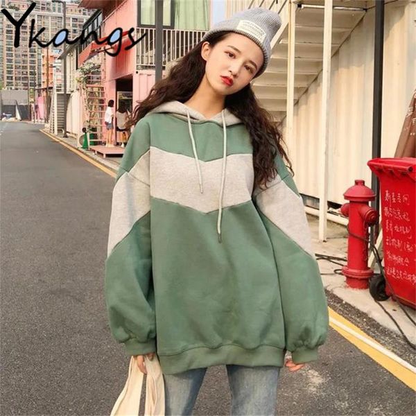 women's hoodies & sweatshirts korean version sweet sweatshirt long sleeve casual streetwear autumn 2021 harajuku cute color patchwork a, Black
women's hoodies & sweatshirts korean version sweet sweatshirt long sleeve casual streetwear autumn 2021 harajuku cute color patchwork a, Black