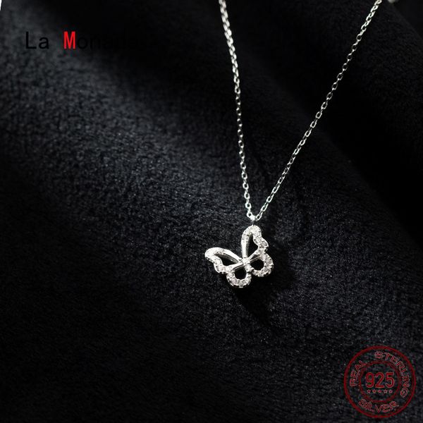 la monada women's necklace 925 silver chains woman on neck insect butterfly pendant fine jewelry for women necklace silver girls q0531
la monada women's necklace 925 silver chains woman on neck insect butterfly pendant fine jewelry for women necklace silver girls q0531