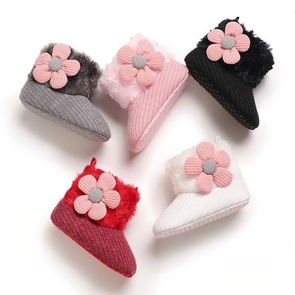 first walkers autumn winter knitted flowers baby boots soft soled toddler girls booties crib shoes born footwears
first walkers autumn winter knitted flowers baby boots soft soled toddler girls booties crib shoes born footwears