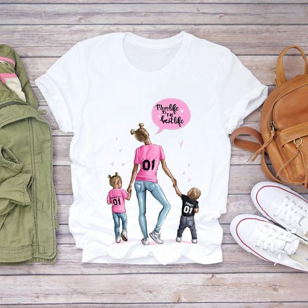 women's t-shirt women cartoon super mom life momlife mama mother summer print lady t-shirts t shirt ladies womens graphic female tee, White
women's t-shirt women cartoon super mom life momlife mama mother summer print lady t-shirts t shirt ladies womens graphic female tee, White
