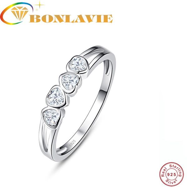 cluster rings bonlavie luxury real solid 925 sterling silver ring glittering heart clear cz wedding jewelry engagement for women, Golden;silver
cluster rings bonlavie luxury real solid 925 sterling silver ring glittering heart clear cz wedding jewelry engagement for women, Golden;silver