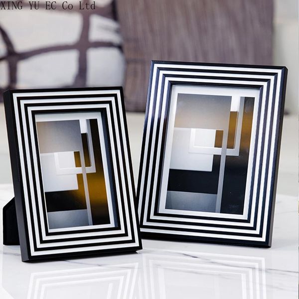 frames modern simple black and white po frame 6 inch creative bedroom room decoration furnishings living desktop
frames modern simple black and white po frame 6 inch creative bedroom room decoration furnishings living desktop