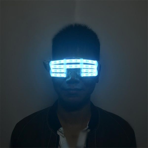 ks72 disco dj dance wears led glasses party luminous wears stage led costumes perform glowing glass colorful light glasses props
ks72 disco dj dance wears led glasses party luminous wears stage led costumes perform glowing glass colorful light glasses props