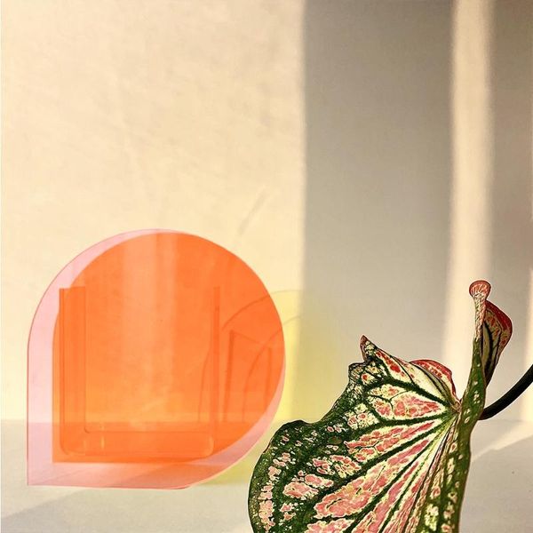 planters & pots 29ea colorful acrylic vase transparent flower arrangement ornaments fashion art
planters & pots 29ea colorful acrylic vase transparent flower arrangement ornaments fashion art