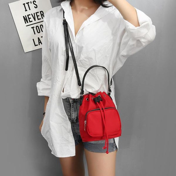 small bucket women waterproof oxford female bag handbag crossbod drawstring ladies sling bag shoulder bolsa bags girl mini totes ailwn, Red;black
small bucket women waterproof oxford female bag handbag crossbod drawstring ladies sling bag shoulder bolsa bags girl mini totes ailwn, Red;black