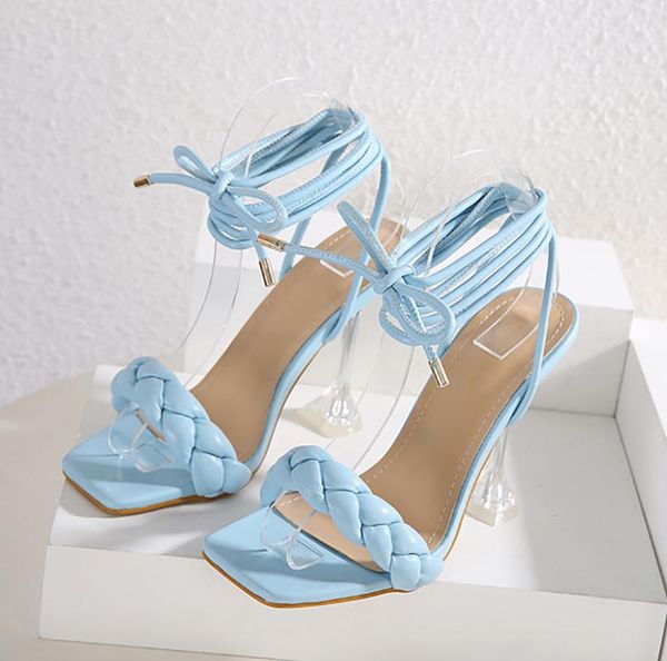 sandals 2021 summer fashion design weave women transparent strange high heels ladies open toe shoes, Black
sandals 2021 summer fashion design weave women transparent strange high heels ladies open toe shoes, Black
